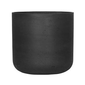 Bloempot Pottery Pots Rough Charlie XXL Black Washed 44 X 43 cm