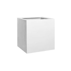 Bloempot Pottery Pots Essential Block M Glossy White 40 x 40 x 40 cm