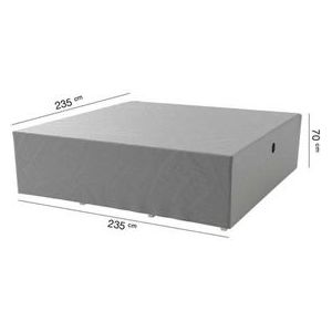 Loungesethoes AquaShield Grey (235 x 235 x 70 cm)