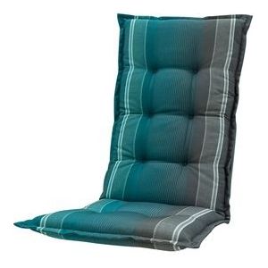 Madison - Stef - Tuinstoelkussen - Blauw - 50% Katoen, 45% Polyester
