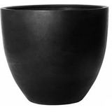Bloempot Pottery Pots Natural Jumbo Jesslyn M Black 98 x 85 cm
