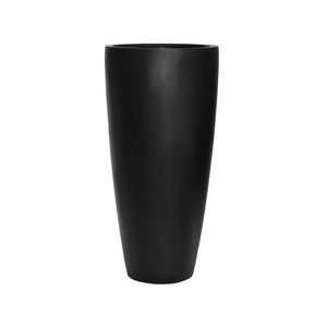 Bloempot Pottery Pots Natural Dax XL Black 47 x 100 cm