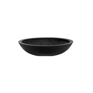 Bloempot Pottery Pots Natural Jumbo Bowl M Black 85 x 22 cm