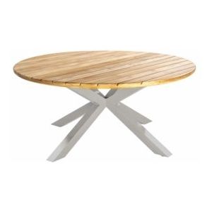 Tuintafel Yoi Noas Low Dining Salix Teak Ø150