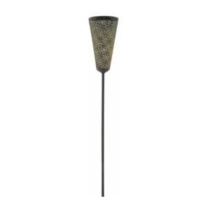 Tuinlamp Luxform Solar Torch Light Leeds Black (Set van 2)
