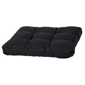 Loungekussen Madison Zit Florance Rib Black (60 x 60 cm)