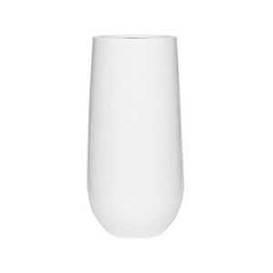 Bloempot Pottery Pots Essential Nax L Glossy White 50 x 101 cm