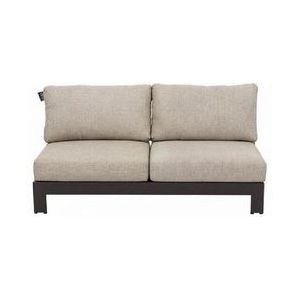 Loungeset Applebee Sticks & More Lounge Sofa 144 Aluminium Taupe Natural Oak