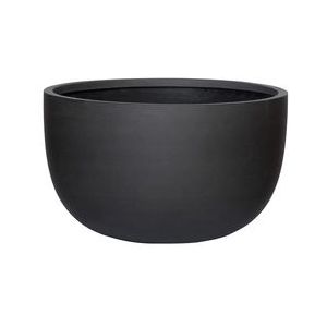 Bloempot Pottery Pots Refined Sunny L Volcano Black 45 x 27 cm