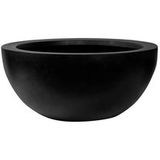 Bloempot Pottery Pots Natural Vic Bowl M Black 50 x 23 cm