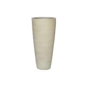Bloempot Pottery Pots Cement and Stone Dax L Beige Washed 37 x 80 cm