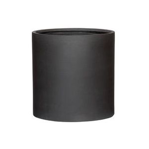 Bloempot Pottery Pots Refined Max M Volcano Black 42,5 x 42,5 cm