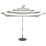 Parasol Fatboy Stripesol Light Grey Black (Incl. Parasolvoet)