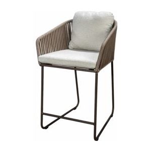 Yoi - Calera High Dining - Tuinstoel - Bronze Wool - Aluminium - Duurzaam Design
