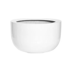 Bloempot Pottery Pots Essential Sunny L Glossy White 45 x 27 cm