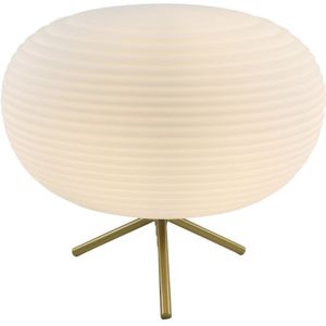 Moderne tafellamp wit, Davide, met schakelaar