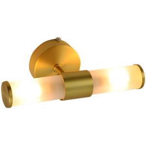 Moderne badkamer wandlamp goud, Callum, IP44
