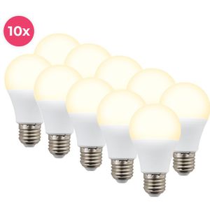 10-pack Cenor E27 A60 LED lamp warm wit, 8,5W