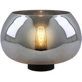 Grijze tafellamp Vidro, glas, design