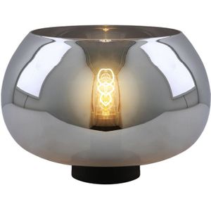 Grijze tafellamp Vidro, glas, design