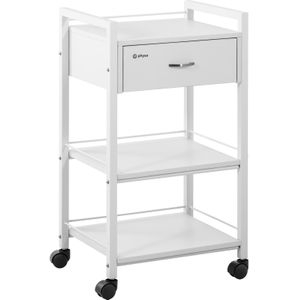 physa Cosmetische trolley - 1 lade - 3 planken - 47.5 x 40 x 85.5 cm