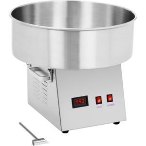 Royal Catering Suikerspinmachine - 52 cm - 1.080 W - roestvrij staal