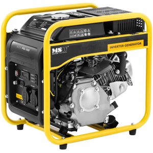 MSW Inverter stroomgenerator benzine - 3500 W - 230 V AC - terugslag start