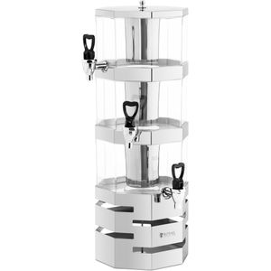 Royal Catering Sapdispenser - 3 x 5 L - koelelement