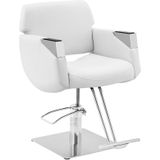 physa - kappersstoel met voetsteun - 880 - 1030 mm - 200 kg - Zilver, Wit