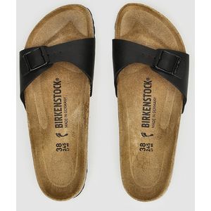 Zwarte Dames Birkenstock Madrid slippers kopen | Lage prijs | beslist.nl
