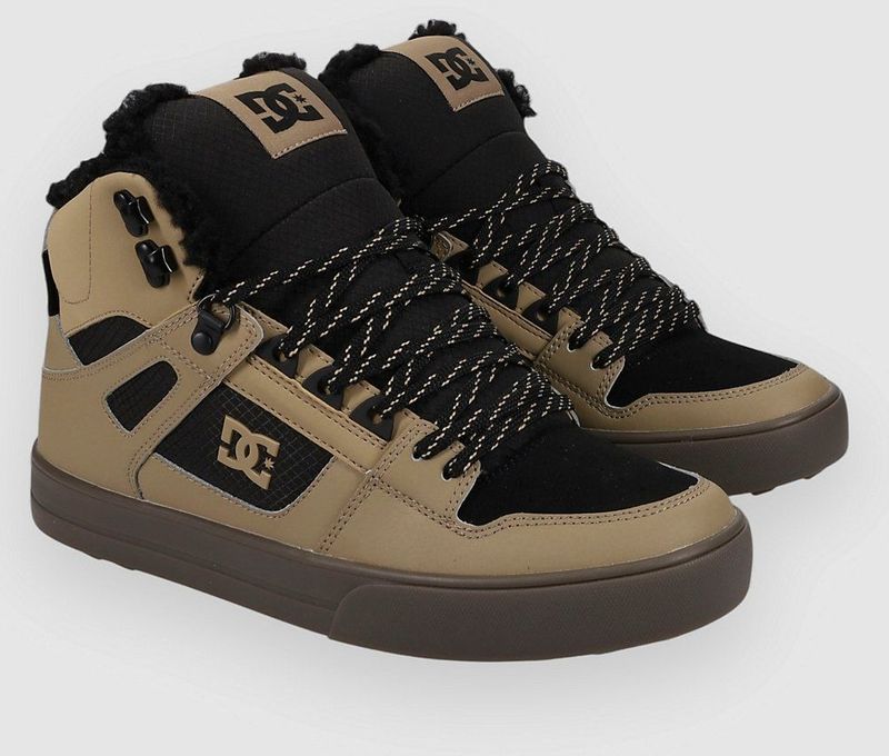 DC Shoes - Pure High WNT - Winterlaarzen - Bruin/Black - Leer