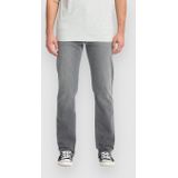 Volcom - Solver Straight Fit - Spijkerbroek - Medium Blauw - Heren Jeans
