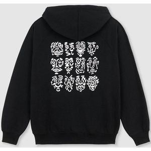 Polar Skate 12 Faces Zip Hoodie