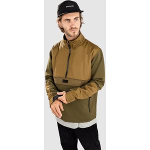 Mons Royale - Decade Mid - Pullover - Groen - Merinofleece