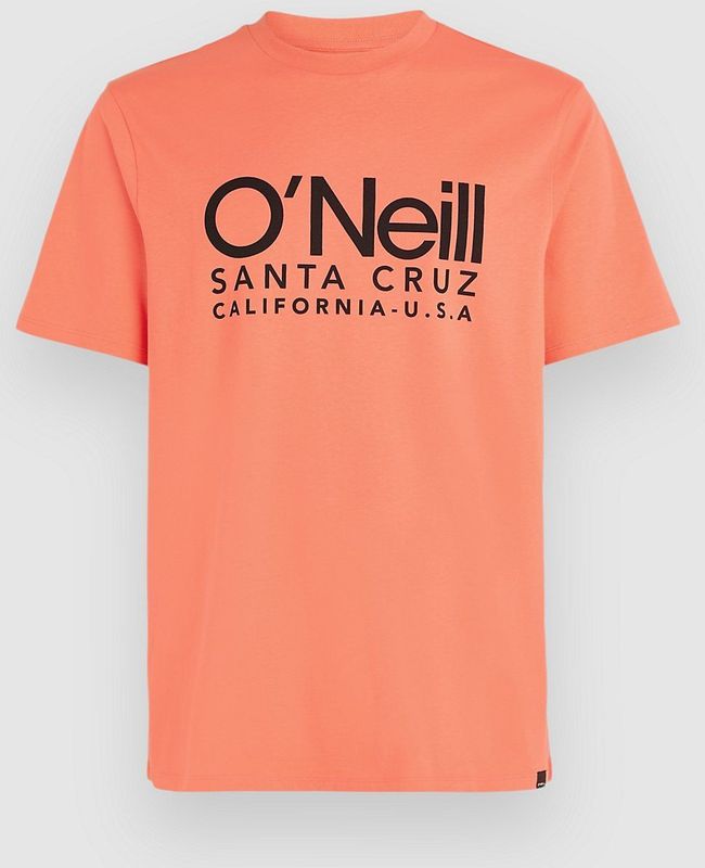 T-shirt - Ronde Hals - Jersey - Grijs - Logoprint