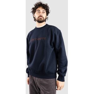 Carhartt Work In Progress - Sweatshirt - Katoenmix - Los Model - Ronde Hals