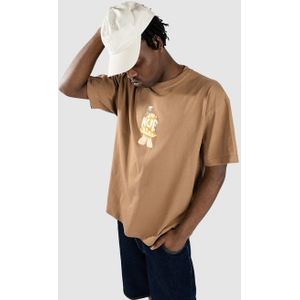 Huf - Shroomery S/S Tee - T-shirt - Bruin