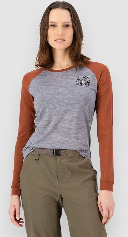 Mons Royale - Icon Merino Raglan Longsleeve - Dames