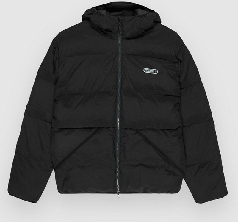 Element - Outdoorjack - Flint Black - Hooded Puffer