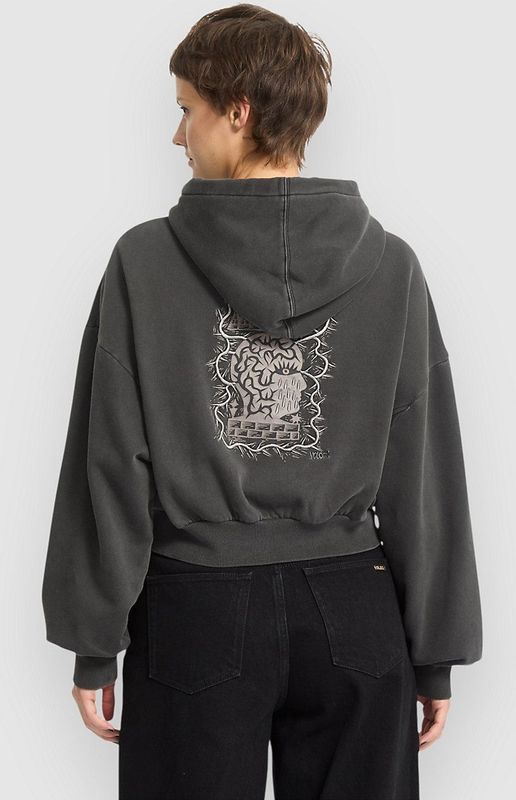 Volcom - FA Vaderetro - Sweatshirt - Grijs - Capuchon met Trekkoord