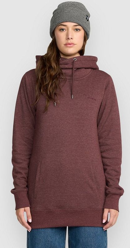 Volcom - Tower Hoodie - Fleece Hoodie - Dames - Lange Pasvorm - 290g Gemêleerd Fleece