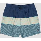 Billabong - Kid's All Day Stripes - Zwembroek - Turkoois - 100% Polyester