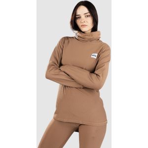 Eivy - ICECOLD Gaiter Rib TOP - Functioneel Shirt - Sneldrogend - Voor Skiën en Snowboarden