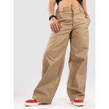 Carhartt Work In Progress - Stoffen Broek - Dames - Los Model - Franse Steekzakken