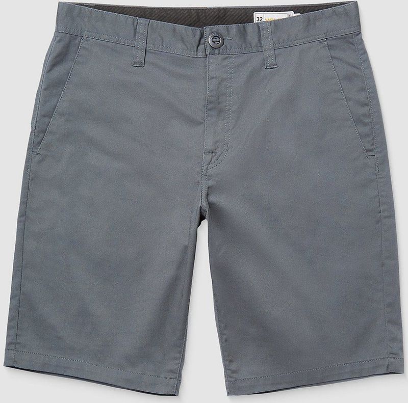 Volcom - Frickin Modern Stretch - Chino Broek - Grijs - Gerecycled Polyester