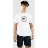 Nike - Swim Lead Line Hydroguard - T-shirt - Wit - Korte Mouwen