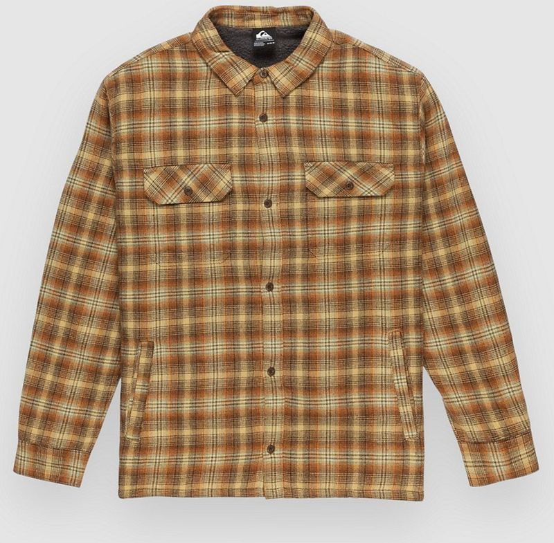 Quiksilver - Venture - Overhemd - Almond - Lange Mouwen - 100% Katoen