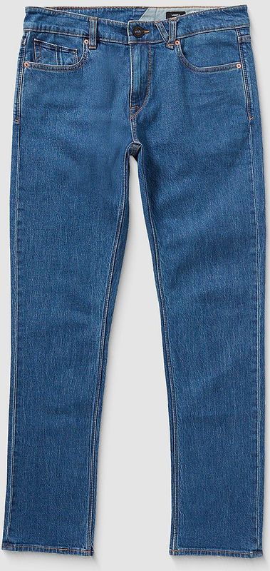 Volcom - Vorta - Spijkerbroek - Zwart - Slim Fit - Rechte Pijp