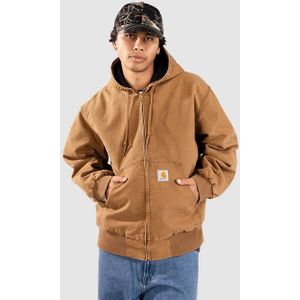 Carhartt Wip, Heren, Jassen, Bruin, Maat: XS Katoen,