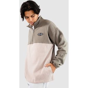 Rip Curl - Heritage Oval 1/4 Zip Crew - Trui - Grijs